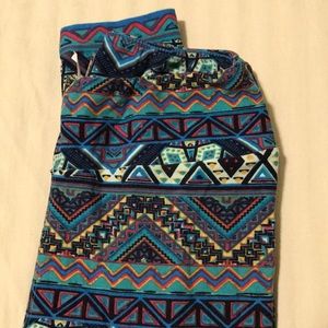 Aztec lularoe leggings OS